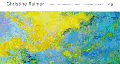 Desktop Screenshot of christinereimer.ca